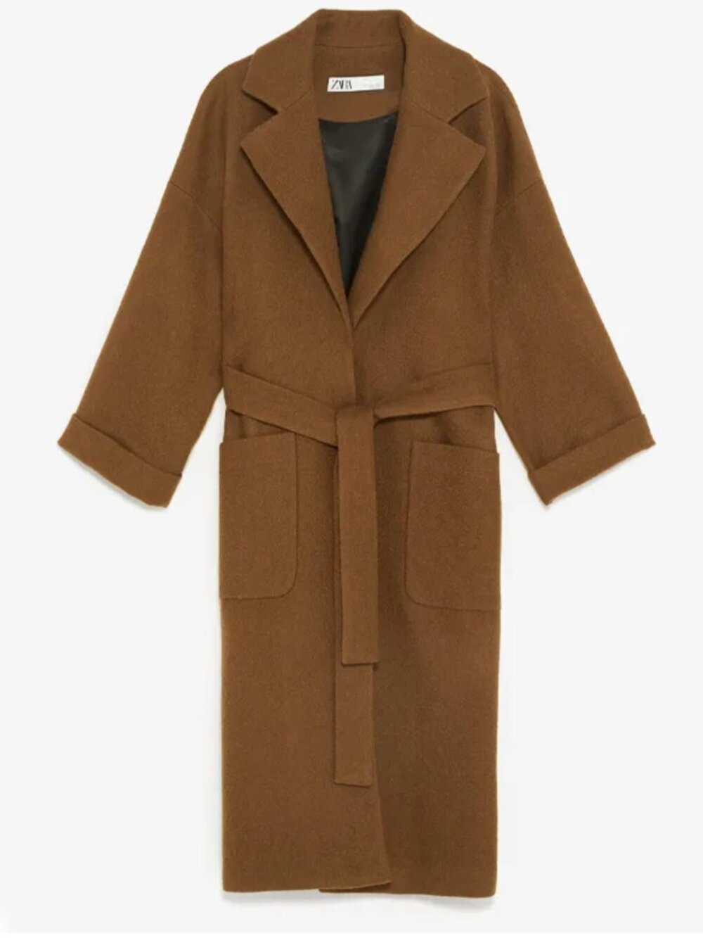 ZARA WOMEN 100% WOOL COAT Size S